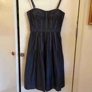 Club Monaco Tess bustier fit and flare dress size 0
